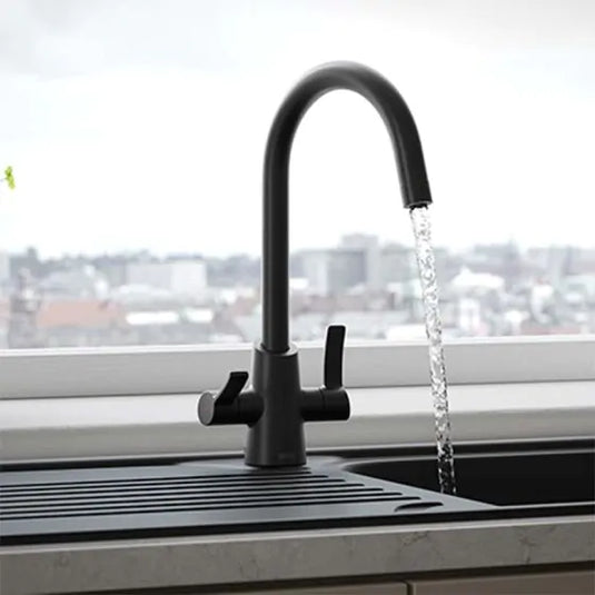 Bristan Acorn Easyfit Monobloc Kitchen Mixer Black | ACR EFSNK BLK - Envy Bathrooms Ltd