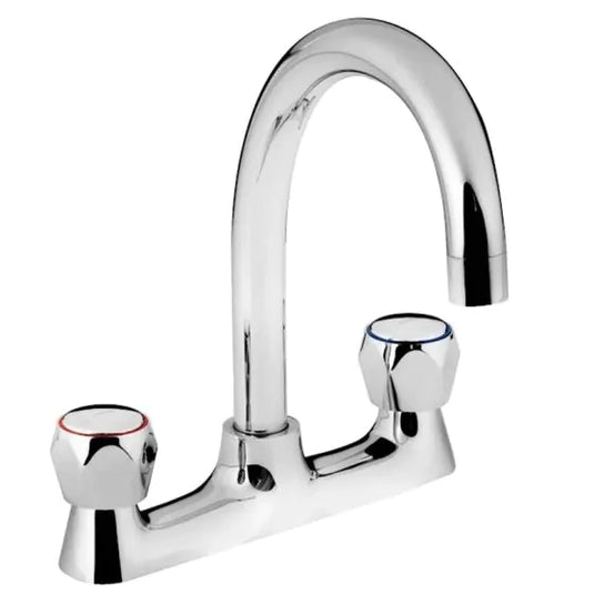 Bristan Club Deck Kitchen Mixer Chrome | VAC2 DSM C MT - Envy Bathrooms Ltd