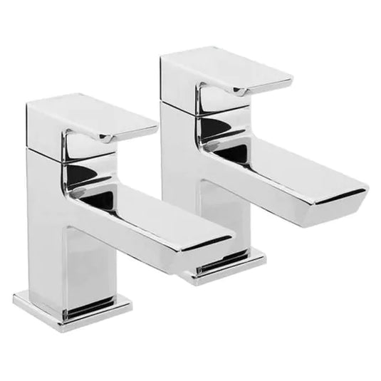 Bristan Cobalt Bath Pillar Taps Chrome | COB 3/4 C - Envy Bathrooms Ltd