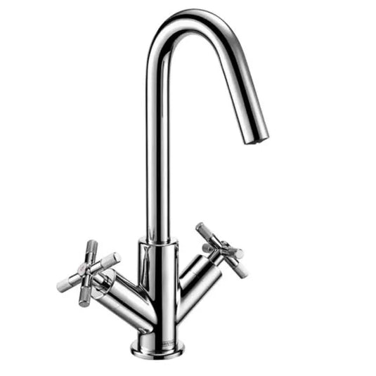 Bristan Cruzar Basin Mixer Chrome | CRU BAS C - Envy Bathrooms Ltd