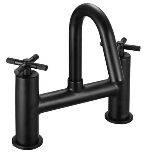 Bristan Cruzar Bath Mixer Black | CRU BF BLK - Envy Bathrooms Ltd