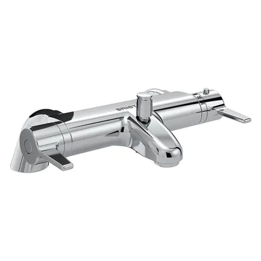 Bristan Design Utility Thermostatic Bath Shower Mixer Chrome | DUL3 THBSM C - Envy Bathrooms Ltd