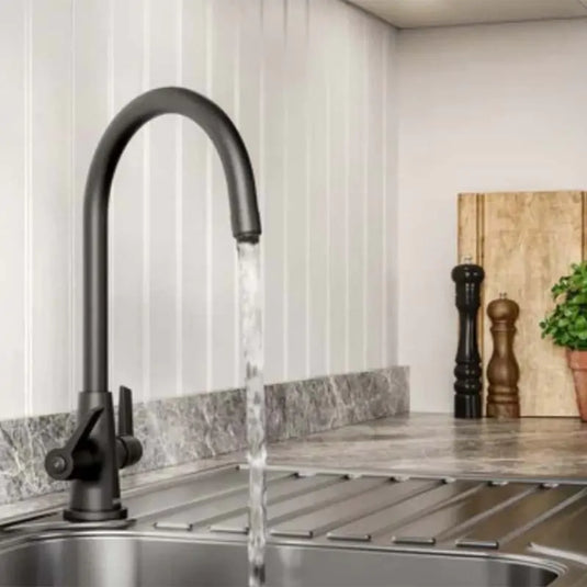 Bristan Echo Easyfit Monobloc Kitchen Mixer Black | EC SNK EF BLK - Envy Bathrooms Ltd