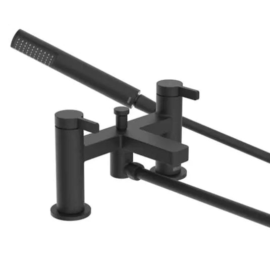 Bristan Elevar Bath Shower Mixer Black | ELE BSM BLK - Envy Bathrooms Ltd