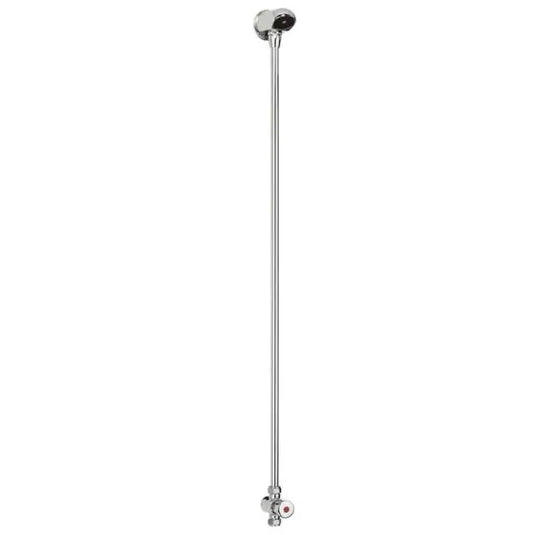 Bristan Exposed Timed Flow Control Shower with Fixed Head Chrome | MEFC-PAK - Envy Bathrooms Ltd