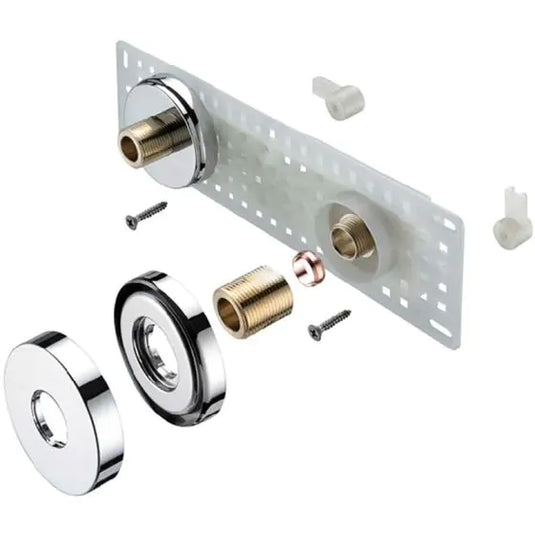 Bristan Fast Fix Wall Mount Fixings Chrome | WMNT11 C - Envy Bathrooms Ltd