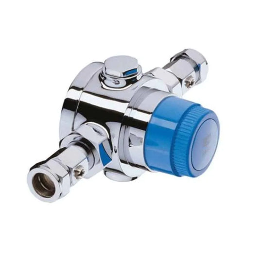 Bristan Gummers 28mm Thermostatic Mixing Valve | TS6000ECP - Envy Bathrooms Ltd