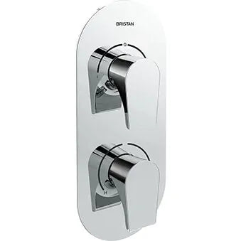Bristan Hourglass Thermostatic Concealed Shower Valve with Diverter | HOU SHCDIV C - Envy Bathrooms Ltd
