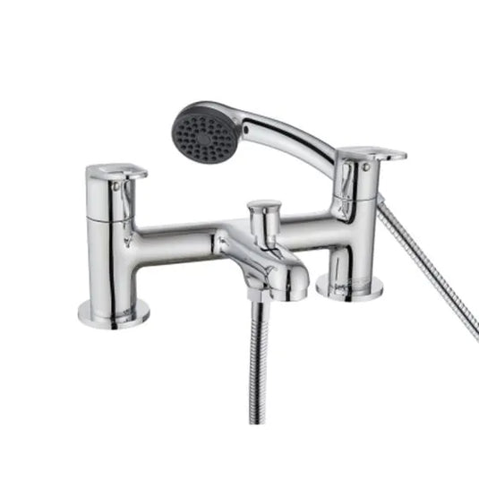 Bristan Iris Bath Shower Mixer Chrome | IRS BSM C - Envy Bathrooms Ltd