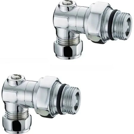 Bristan Isolation Elbow Pair Chrome | SKINLET-2CP - Envy Bathrooms Ltd