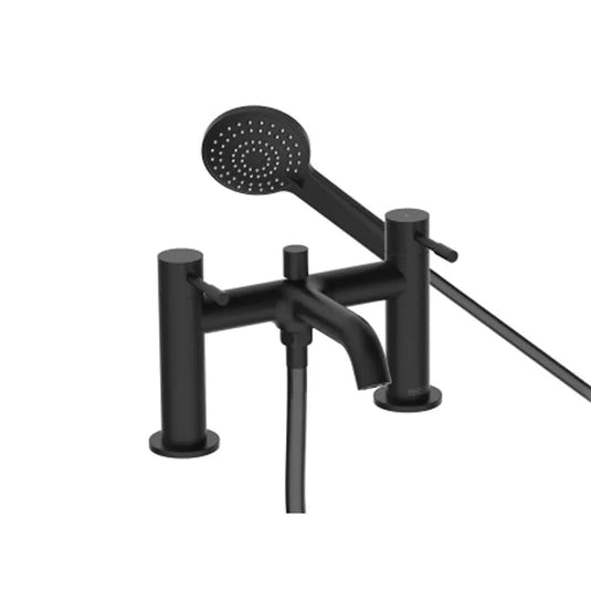Bristan Mila Bath Shower Mixer Black | MI BSM BLK - Envy Bathrooms Ltd