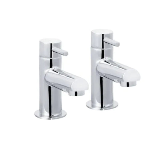 Bristan Mios Bath Pillar Taps Chrome | MIO 3/4 C - Envy Bathrooms Ltd