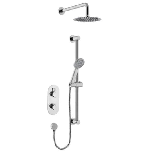 Bristan Molida Concealed Dual Control Mixer Shower Pack Chrome | MOLIDA SHWR PK - Envy Bathrooms Ltd