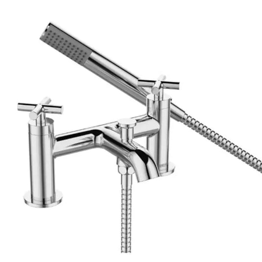 Bristan Naxos Bath Shower Mixer Chrome | NAX BSM C - Envy Bathrooms Ltd