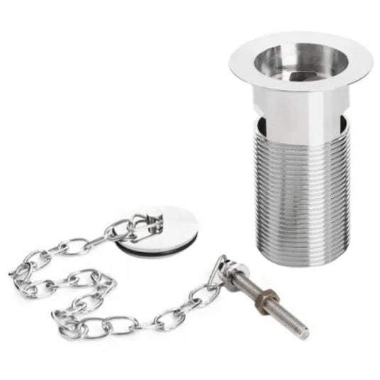 Bristan Plug & Chain Basin Waste Chrome | W BASIN02 C - Envy Bathrooms Ltd