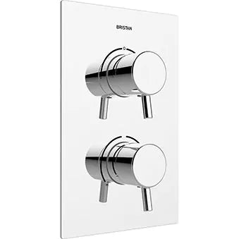 Bristan Prism Thermostatic Dual Control Shower Valve with Diverter | PM2 SHCDIV C - Envy Bathrooms Ltd