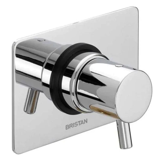 Bristan Prism Two Outlet Shower Diverter Valve | PM 3WDIV C - Envy Bathrooms Ltd