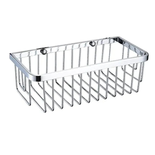 Bristan Rectangular Wire Storage Basket Chrome | COMP BASK03 C - Envy Bathrooms Ltd