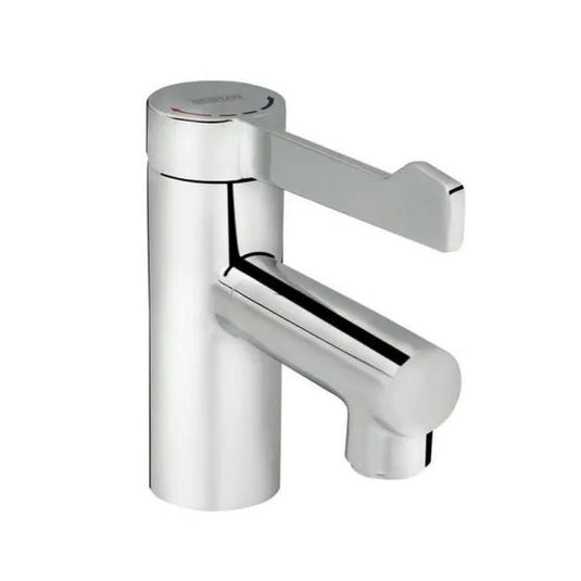 Bristan Solo Non-Thermostatic Healthcare Basin Mixer Long Lever Chrome | SOLO-NM LL - Envy Bathrooms Ltd