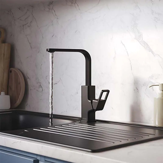 Bristan Spruce Easyfit Monobloc Kitchen Mixer Black | SPR EFSNK BLK - Envy Bathrooms Ltd