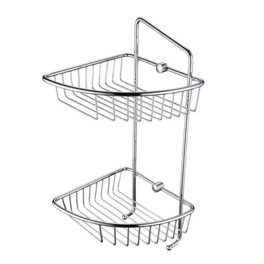 Bristan Two Tier Wire Storage Basket Chrome | COMP BASK07 C - Envy Bathrooms Ltd