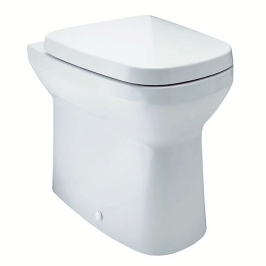 Britton Back to Wall Toilet Pan - White - Envy Bathrooms Ltd