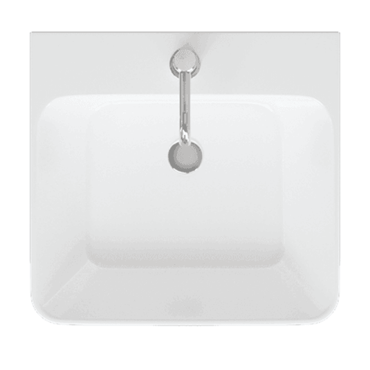 Britton Dalston 500mm Basin - 1TH - White - DAL050 - Envy Bathrooms Ltd
