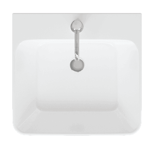Britton Dalston 500mm Basin - 1TH - White - DAL050 - Envy Bathrooms Ltd