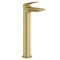 Britton Greenwich Single Lever Tall Basin Mixer Tap | Brushed Brass | GRE112BB