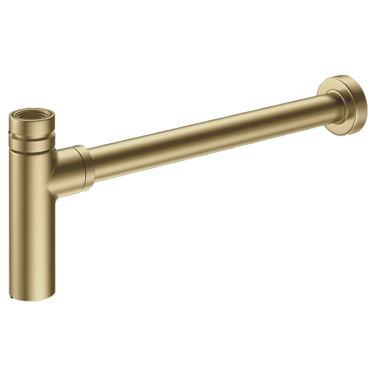 Britton Hoxton Bottle Trap - Brushed Brass - Envy Bathrooms Ltd