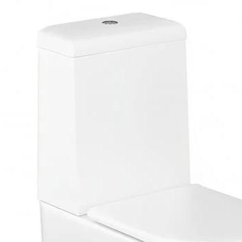 Britton Milan Close Coupled Cistern - White - MAR0006 - Envy Bathrooms Ltd