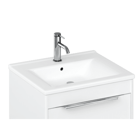 Britton Shoreditch 550mm Ceramic Basin - White - SHR055