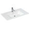 Britton Shoreditch Square Countertop Basin 850 x 455mm Wide | 1 Tap Hole | SHR011
