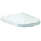 Britton Soft Close Toilet Seat and Cover with Chrome Hinges | Gloss White | MYSCSEATW