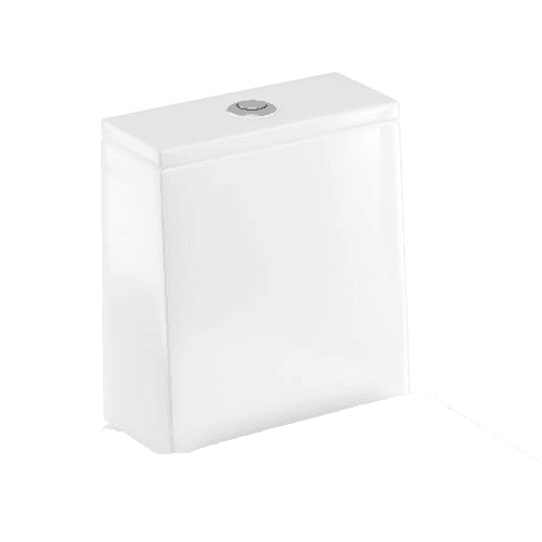 Britton Stadium Close Coupled Cistern - White - Envy Bathrooms Ltd