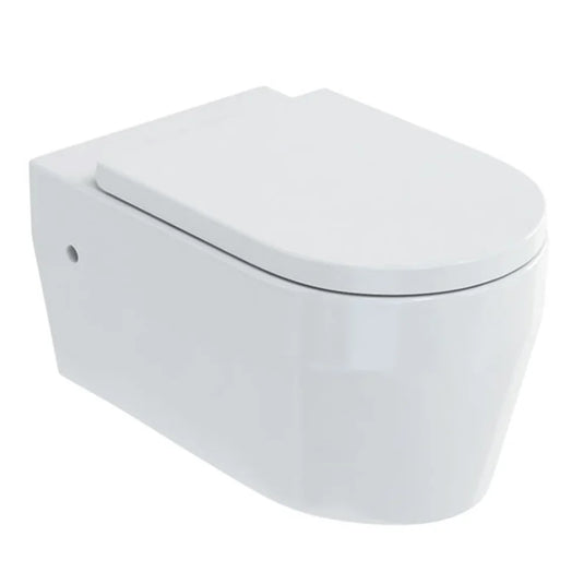 Britton Stadium Wall Hung Toilet Pan - Soft Close Seat - Envy Bathrooms Ltd