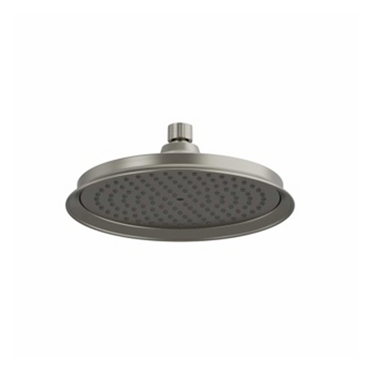 Burlington 9" Shower Rose & Straight Wall Mounted Arm Brushed Nickel | V11-V17-BNKL - Envy Bathrooms Ltd
