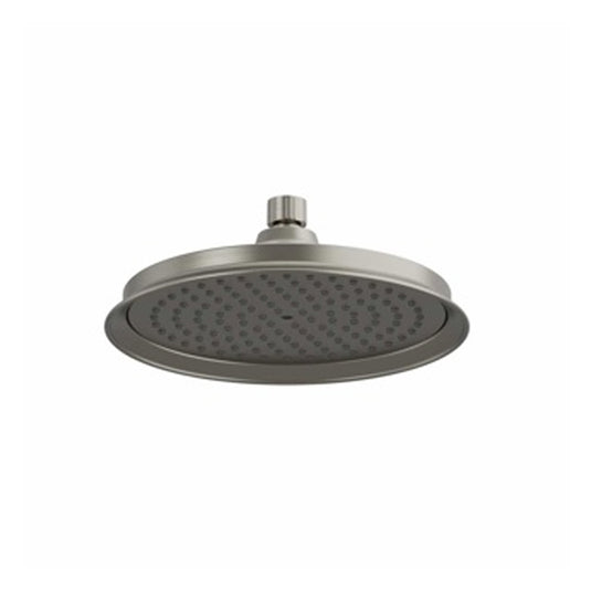 Burlington 9" Shower Rose & Straight Wall Mounted Arm Brushed Nickel | V11-V17-BNKL - Envy Bathrooms Ltd