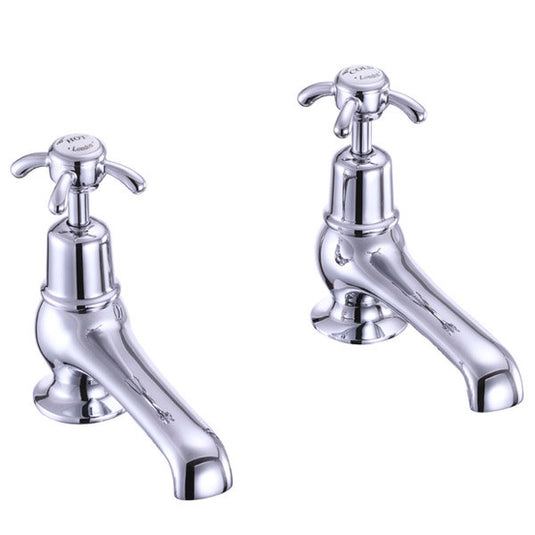 Burlington Anglesey Basin Taps 5" Chrome | AN2 - Envy Bathrooms Ltd