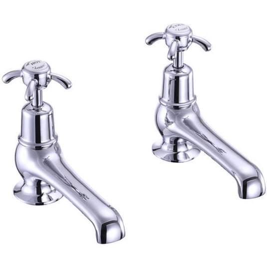 Burlington Anglesey Bath Taps Chrome | AN3 - Envy Bathrooms Ltd