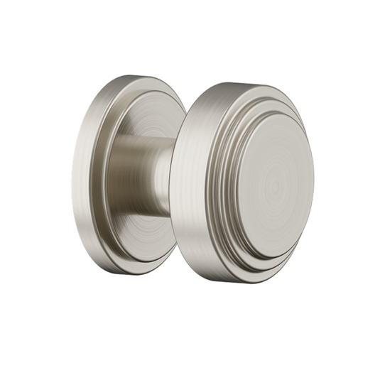 Burlington Chalfont Single Furniture Handle Brushed Nickel | CHKBNKL - Envy Bathrooms Ltd