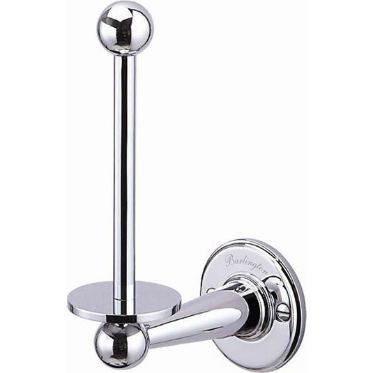 Burlington Chrome Spare Toilet Roll Holder Chrome | A6CHR - Envy Bathrooms Ltd