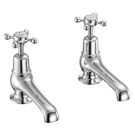 Burlington Claremont Basin Taps 5" Chrome | CL2 - Envy Bathrooms Ltd