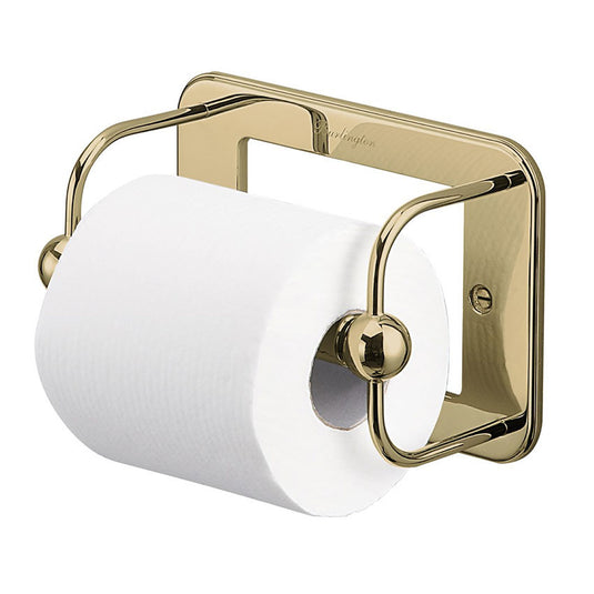Burlington Gold Toilet Roll Holder | A5-GOLD - Envy Bathrooms Ltd