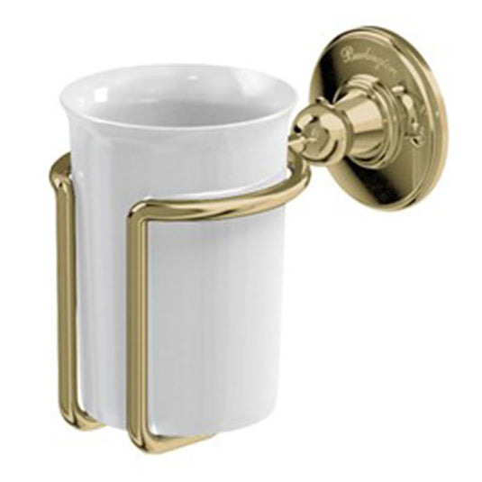 Burlington Gold Tumbler Holder Gold | A2-GOLD - Envy Bathrooms Ltd