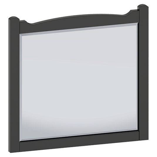 Burlington Guild 600mm Mirror Ashbee Grey | GU6057AG - Envy Bathrooms Ltd