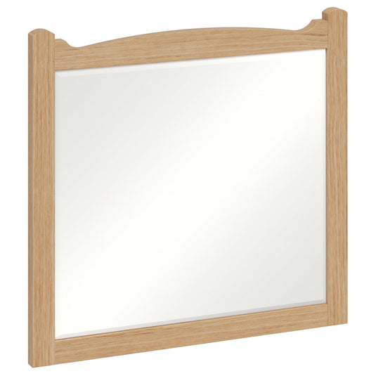 Burlington Guild 600mm Wall-Mounted Mirror Light Oak | GU6057LOK - Envy Bathrooms Ltd