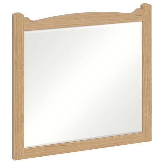 Burlington Guild 600mm Wall-Mounted Mirror Light Oak | GU6057LOK - Envy Bathrooms Ltd