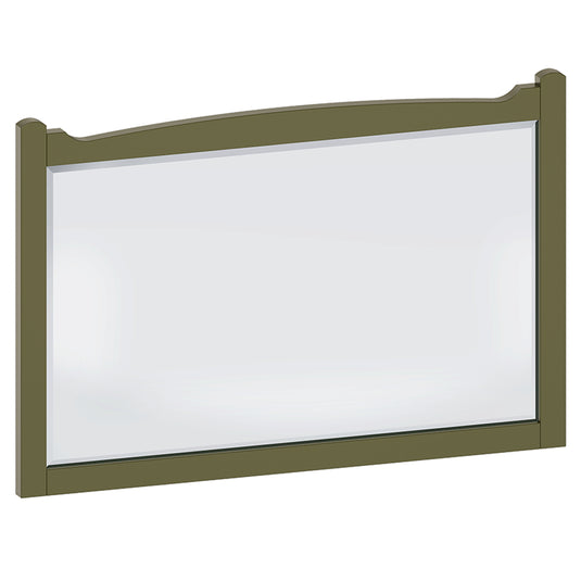 Burlington Guild 850mm Mirror - Carlyle Green | GU8557CG - Envy Bathrooms Ltd