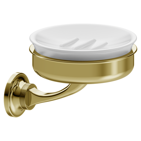 Burlington Guild Soap Dish Gold | GU005G - Envy Bathrooms Ltd